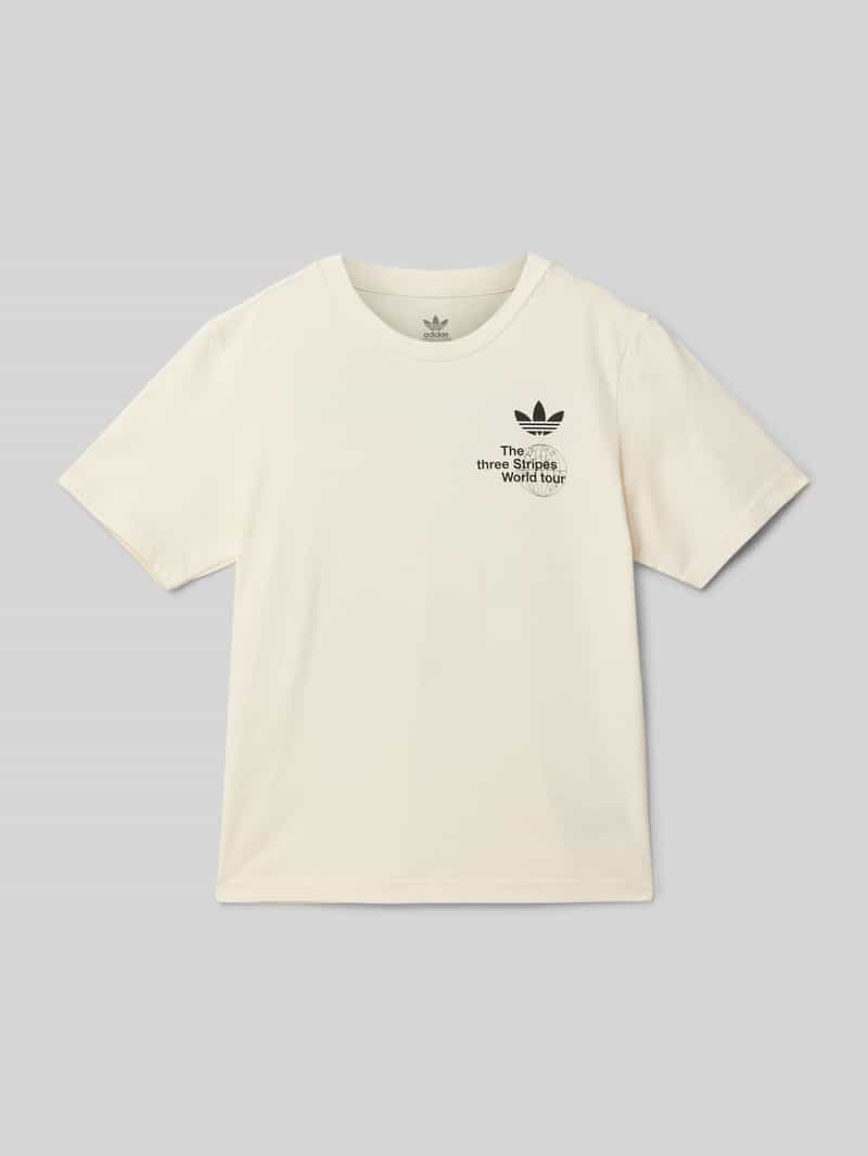 T-shirt z nadrukiem z logo