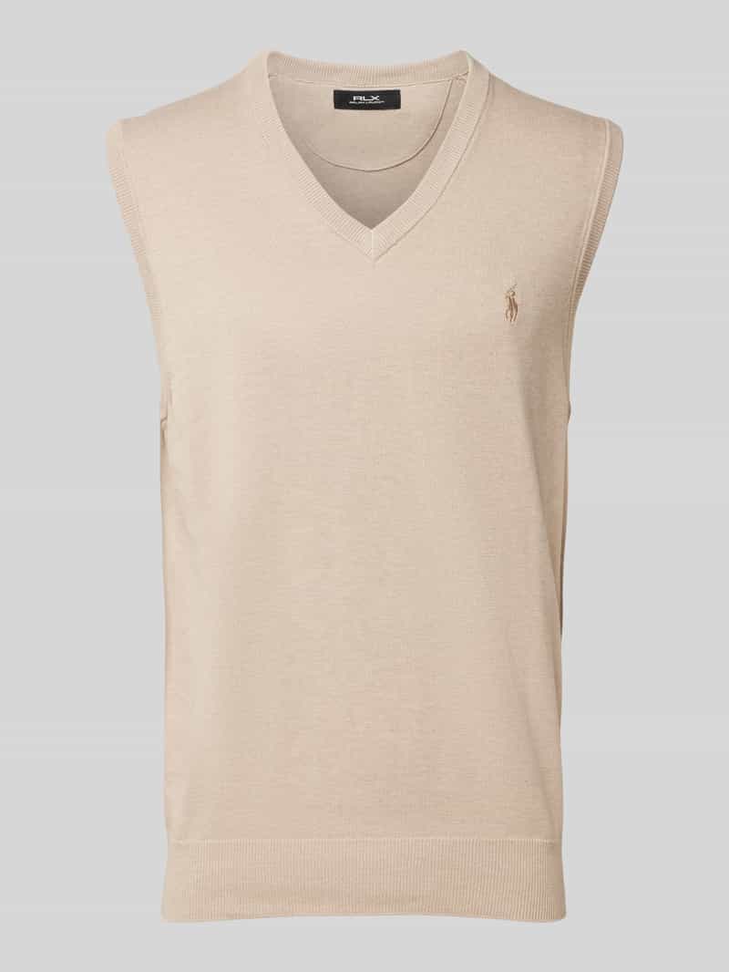 Bezrękawnik z wyhaftowanym logo