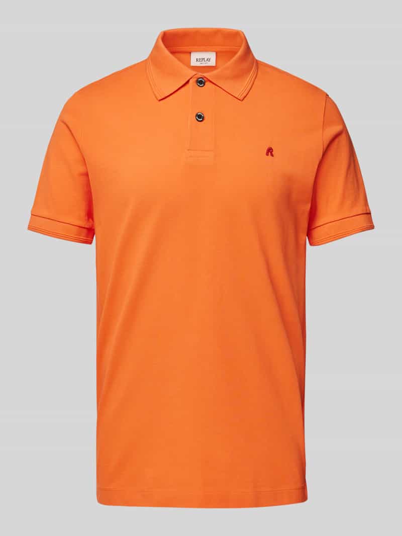Koszulka polo o kroju regular fit z wyhaftowanym logo
