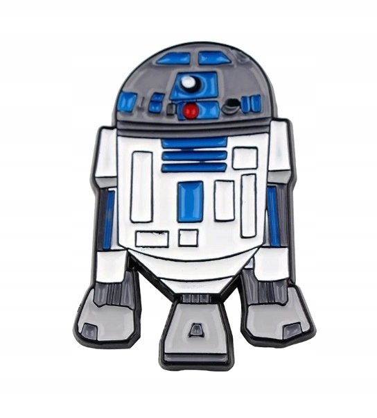 PRZYPINKA, PLAKIETKA, PIN - ROBOT DROID R2D2 STAR WARS