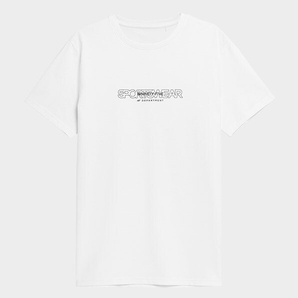 4F T-shirt z nadrukiem 