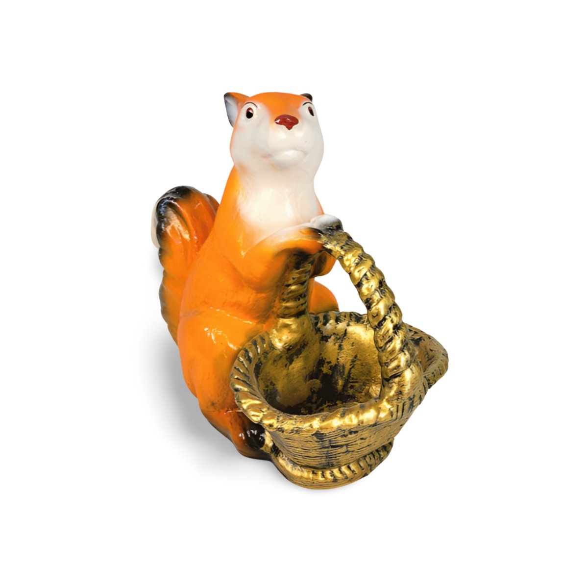Figura Wiewiórka z koszem