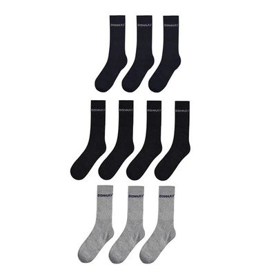 Donnay ciemne skarpety męskie 10 par, Dark Ass, Rozmiar EU 46+