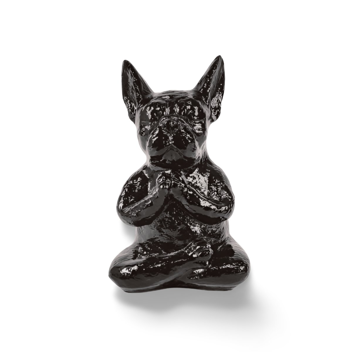 Figura Buldog medytujący