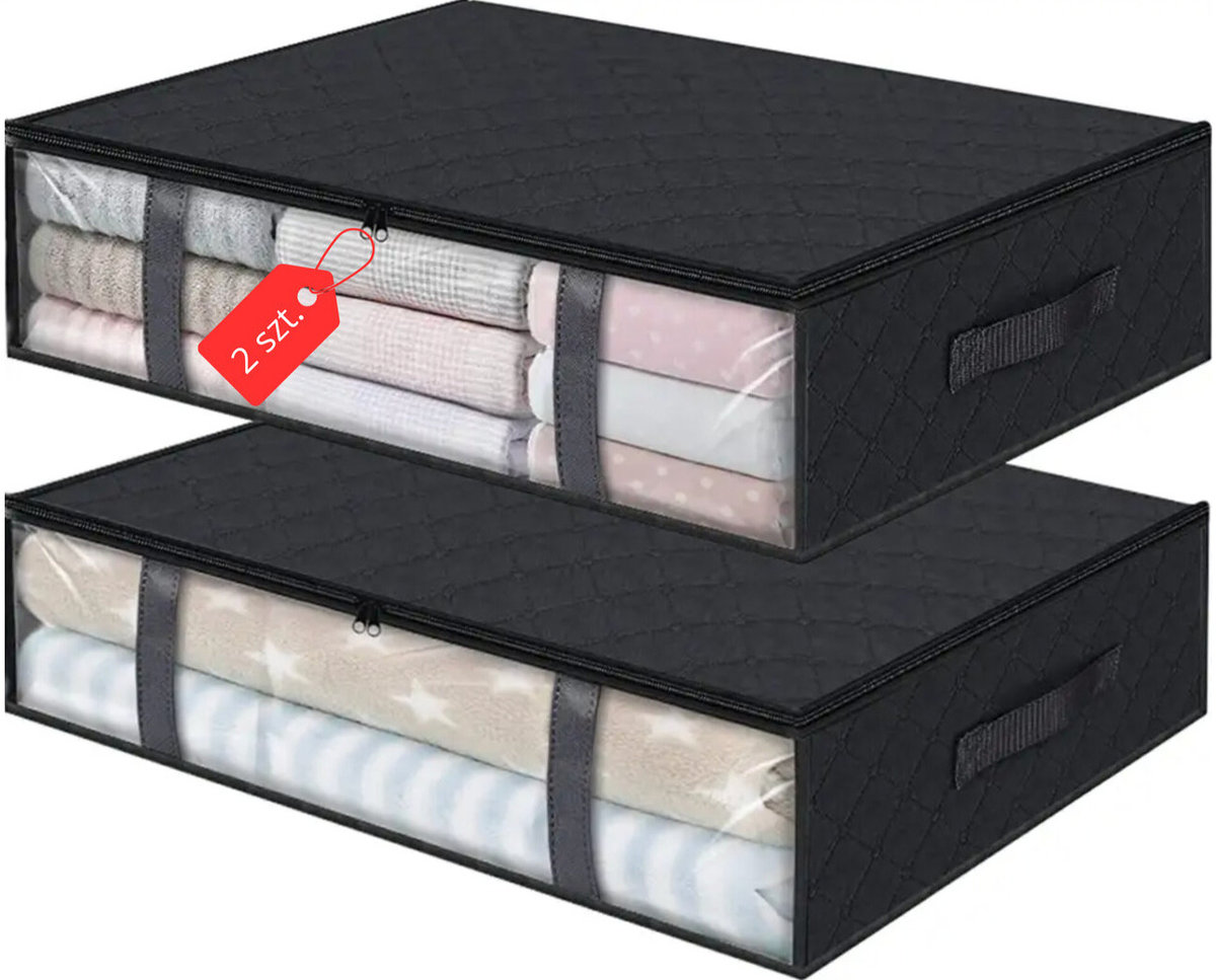 Organizer NA UBRANIA Pojemnik Na POŚCIEL KOŁDRĘ KOCE Pokrowiec XXL 20L