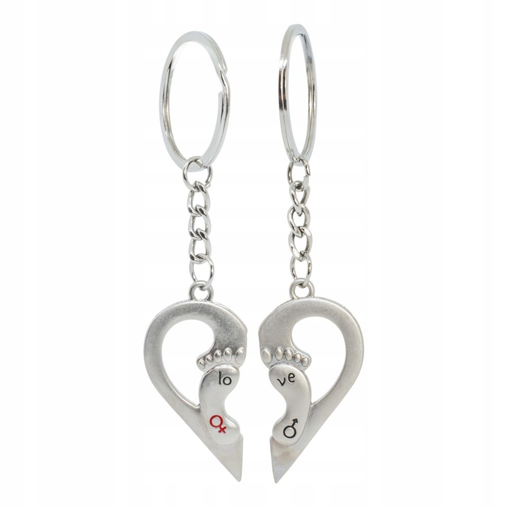 Brelok na walentynki, Love, Serce na magnes