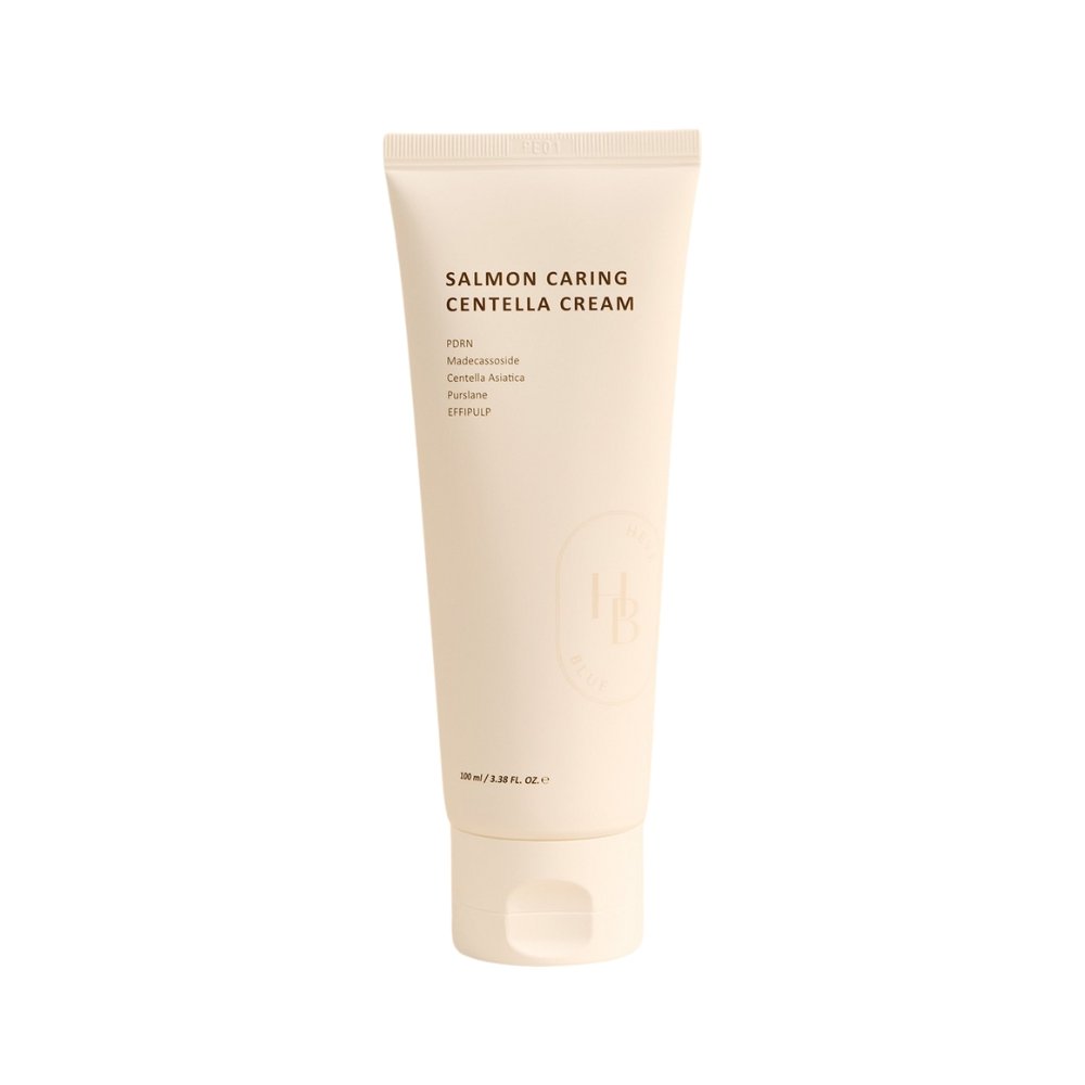 HEVEBLUE Salmon Caring Centella Cream 100 ml - regenerujący krem do twarzy