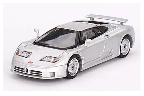 Tarmac Works Bugatti Eb110 Gt 1995 Grey 1:64 00704-L