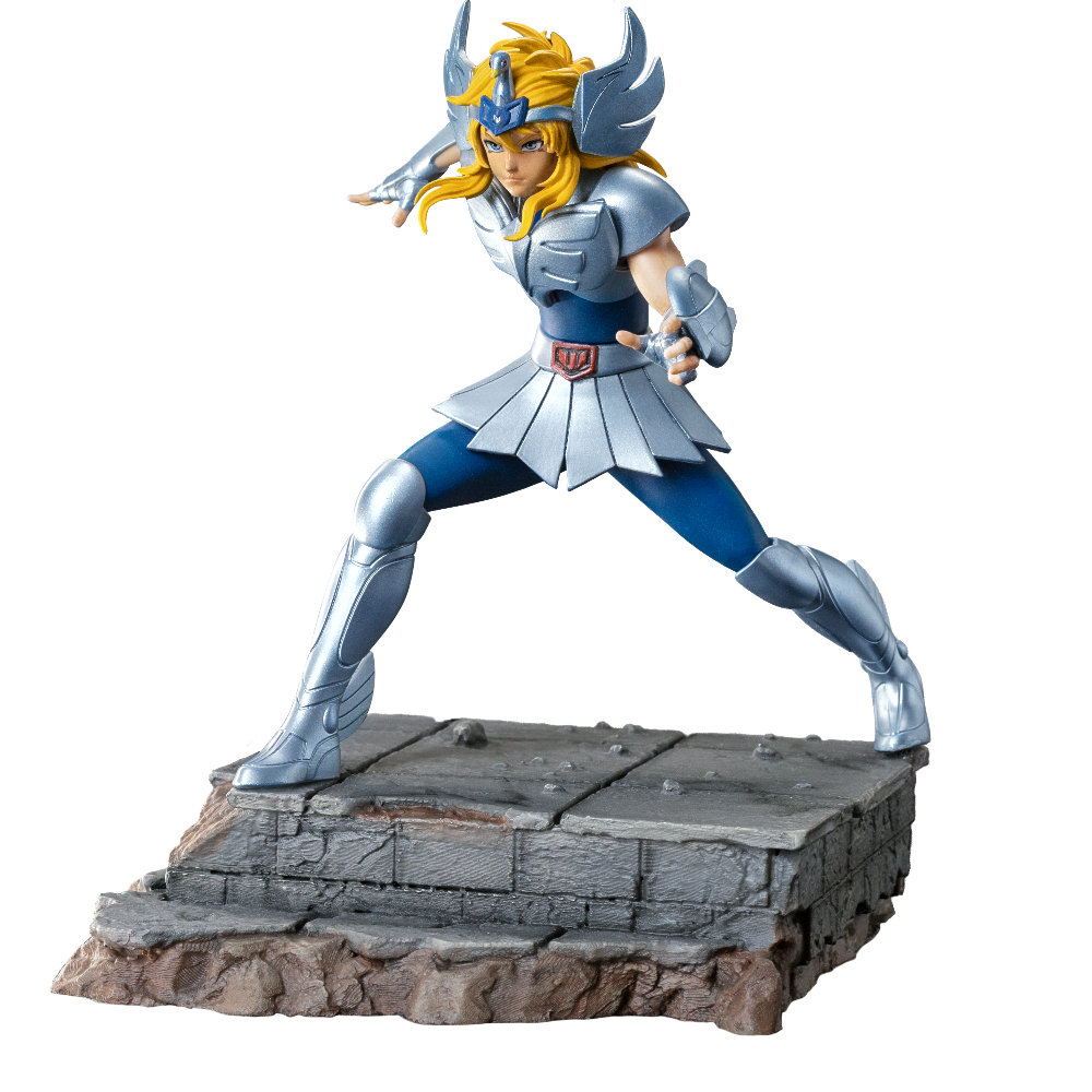 Iron Studios SAINT SEIYA - Cygnus Hyoga statuetka 1/10