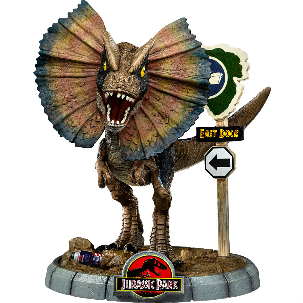 Iron Studios JURASSIC PARK - Dilophosaurus MiniCo figurka