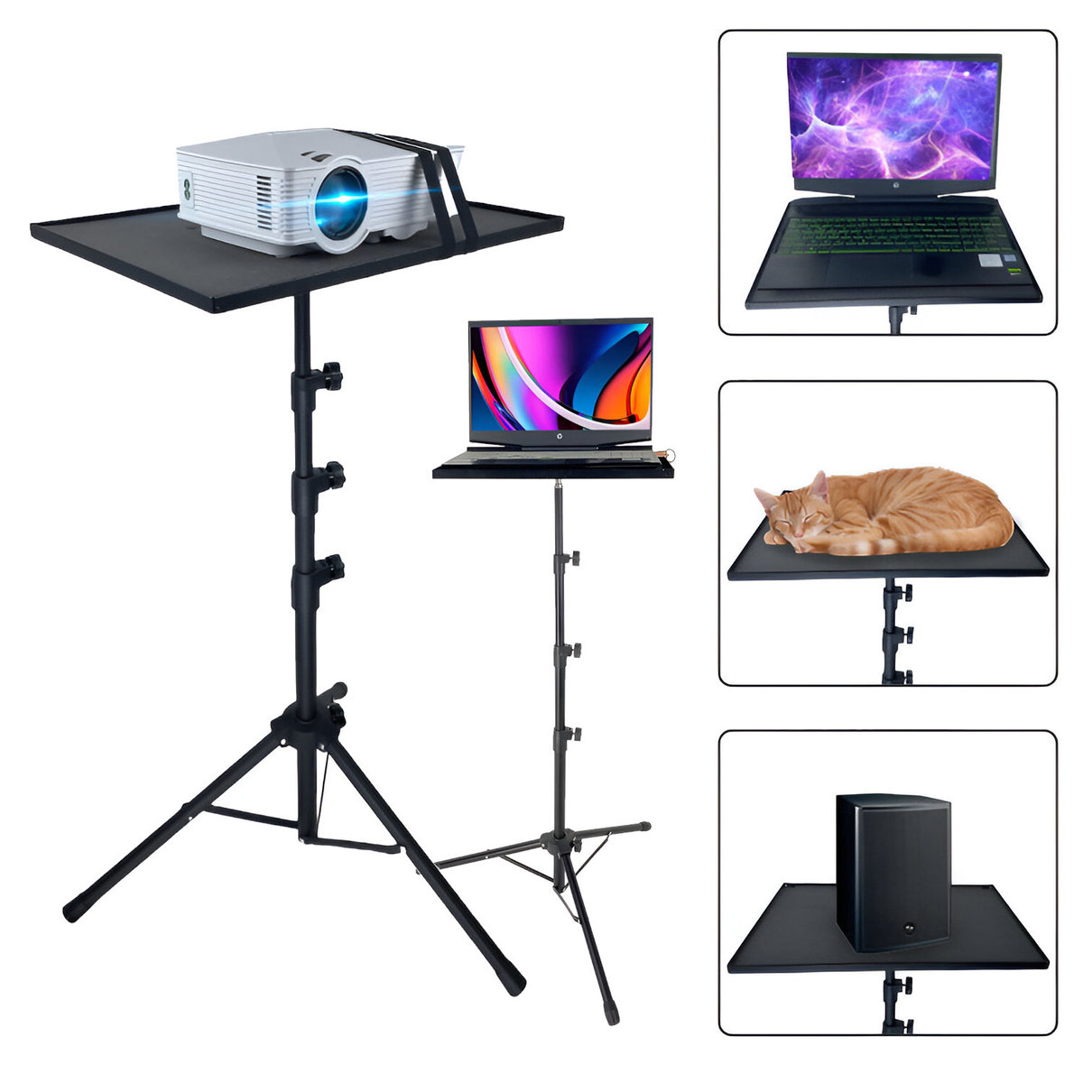 MOZOS PL2 Statyw stojak uchwyt do projektora laptopa