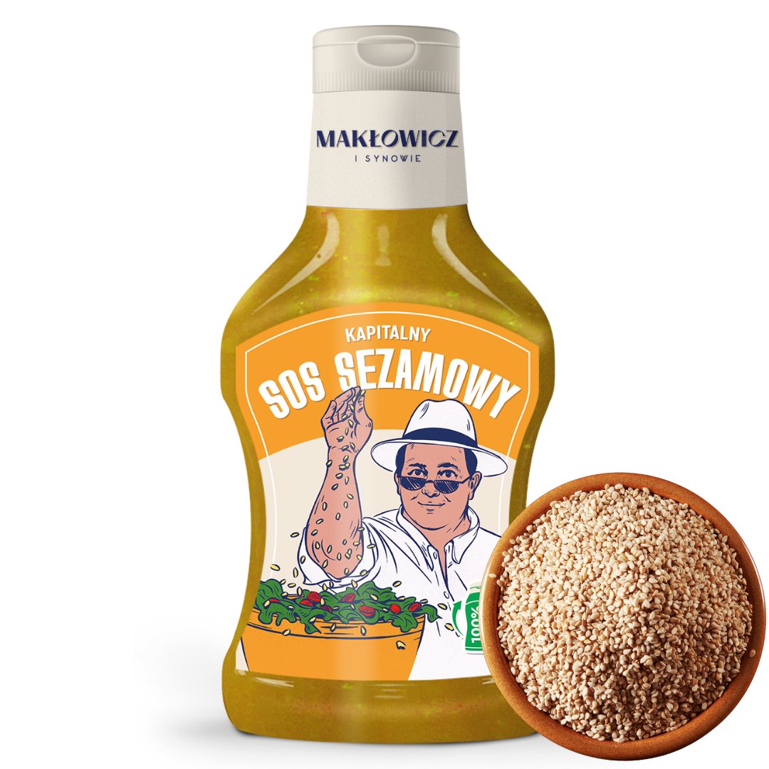 Makłowicz i Synowie sos sezamowy 300g
