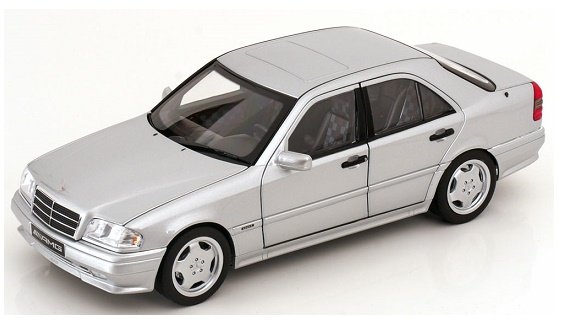 Norev Mercedes Benz C36 Amg W202 1983 Silver 1:18 183380
