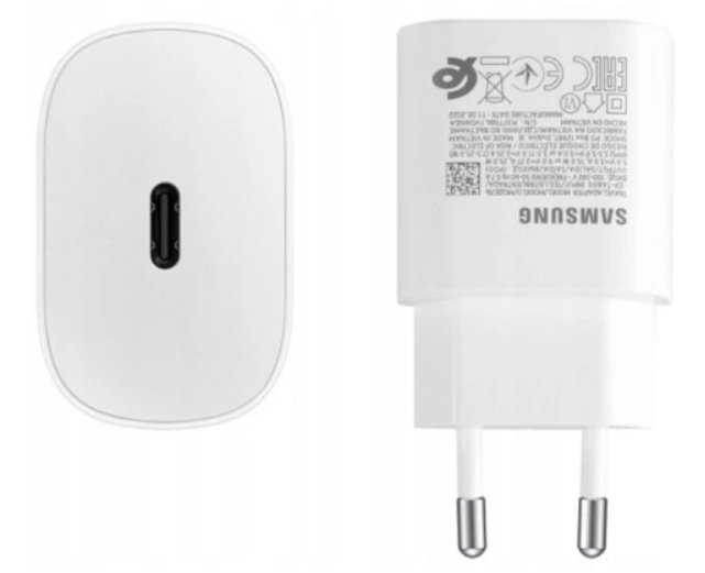 Ładowarka Sieciowa Samsung Szybkie Ładowanie 25W Do Galaxy A55 M55 S23 A35 S24
