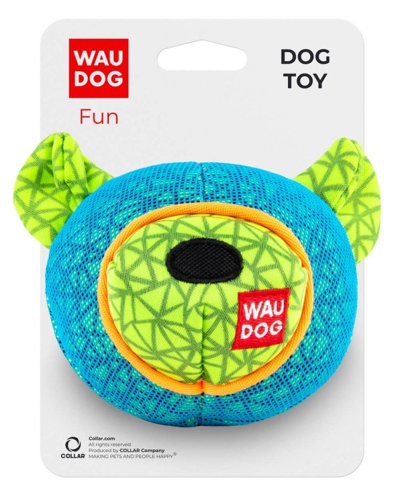 WAUDOG Zabawka dla psa Niedźwiedź 11cm niebieski