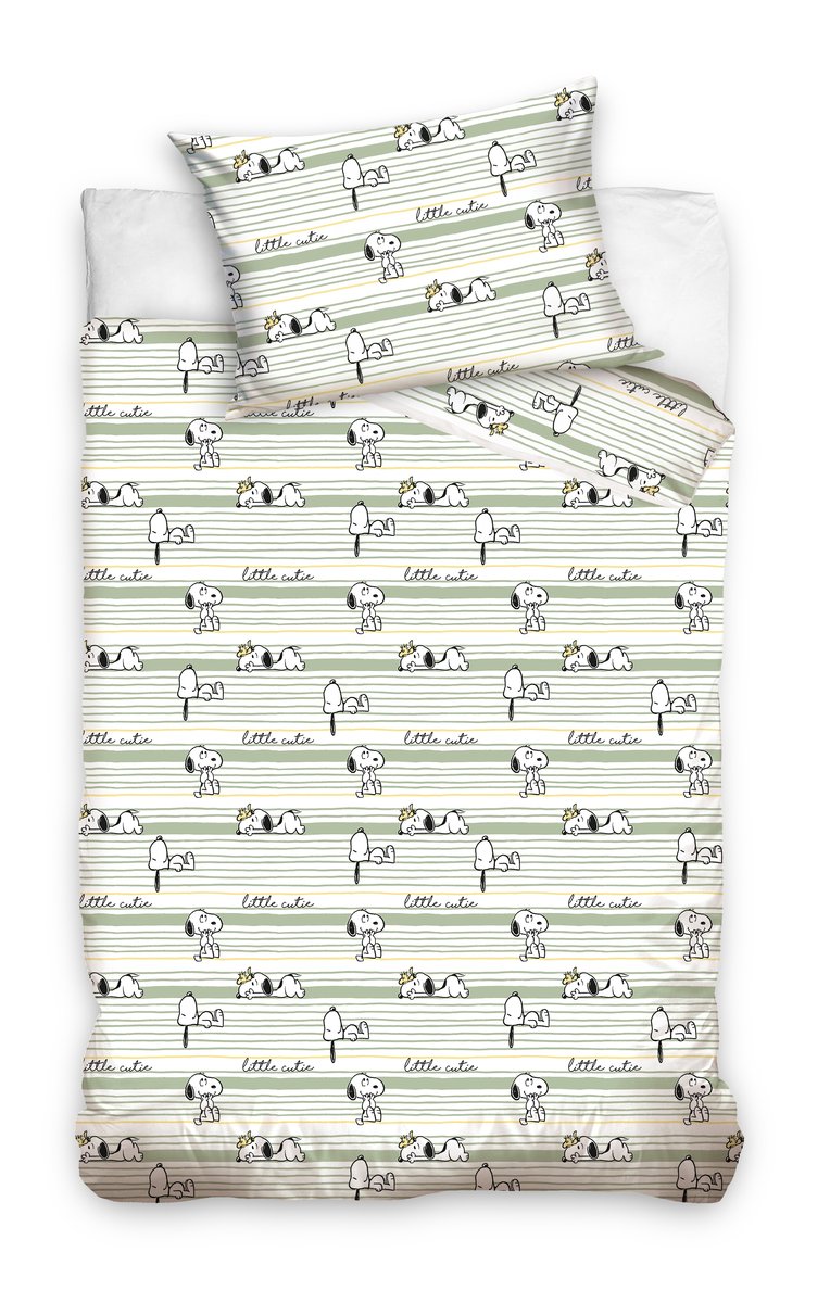 Komplet Pościeli Snoopy Peanuts SNO213022 100 x 135 cm