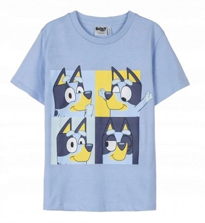KOSZULKA DZIECIĘCA T-SHIRT DLA DZIECKA BLUEY BLUZKA 104 / 4 LATA JAKOŚĆ