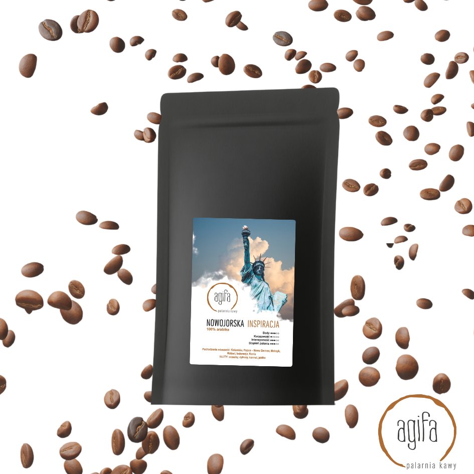 Kawa ziarnista Agifa Nowojorska Inspiracja 1kg