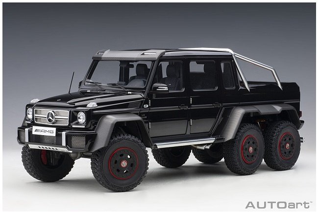 Autoart Mercedes Benz G63 Amg 6X6 2013 Gloss Bl 1:18 76306