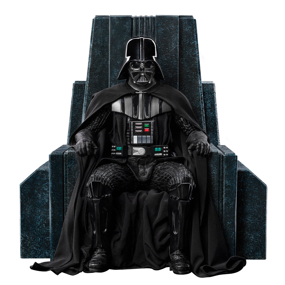 Iron Studios STAR WARS - Darth Vader na Throne Legacy Replica statuetka 1/4