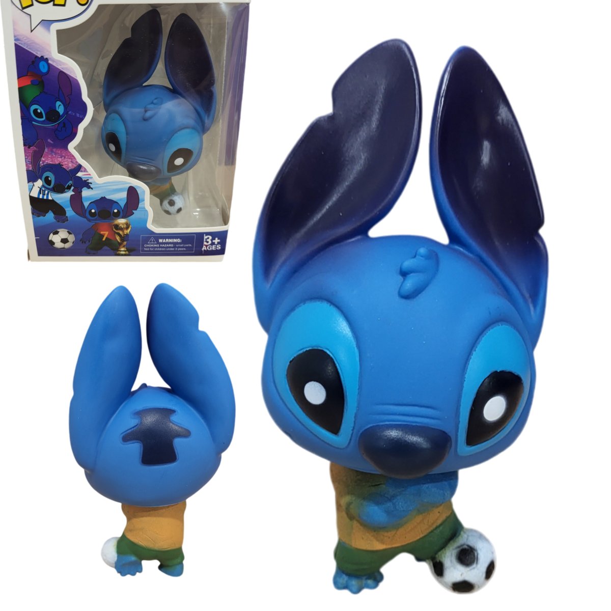 Figurka Lilo & Stich WORLD FOOTBALL POSTAĆ LALKA ZABAWKA RADOŚĆ KOSMITA