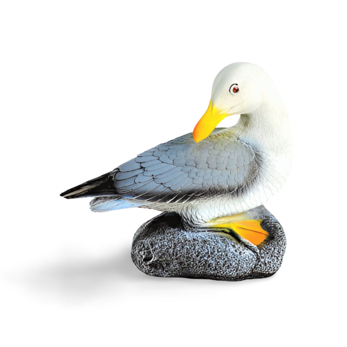 Figura Mewa patrząca w bok