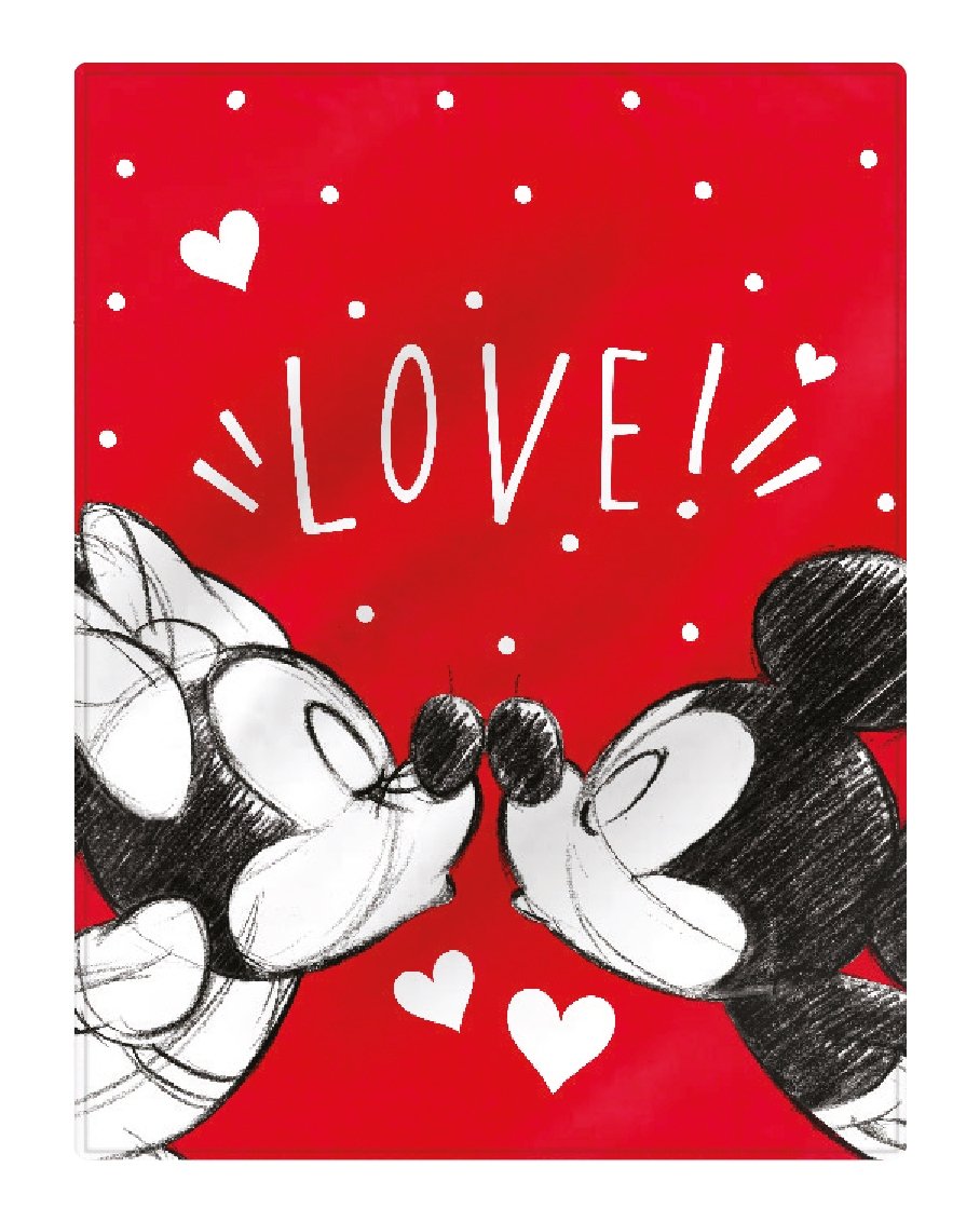 Koc Mickey i Minnie Mouse MNM236978 130 x 170 cm