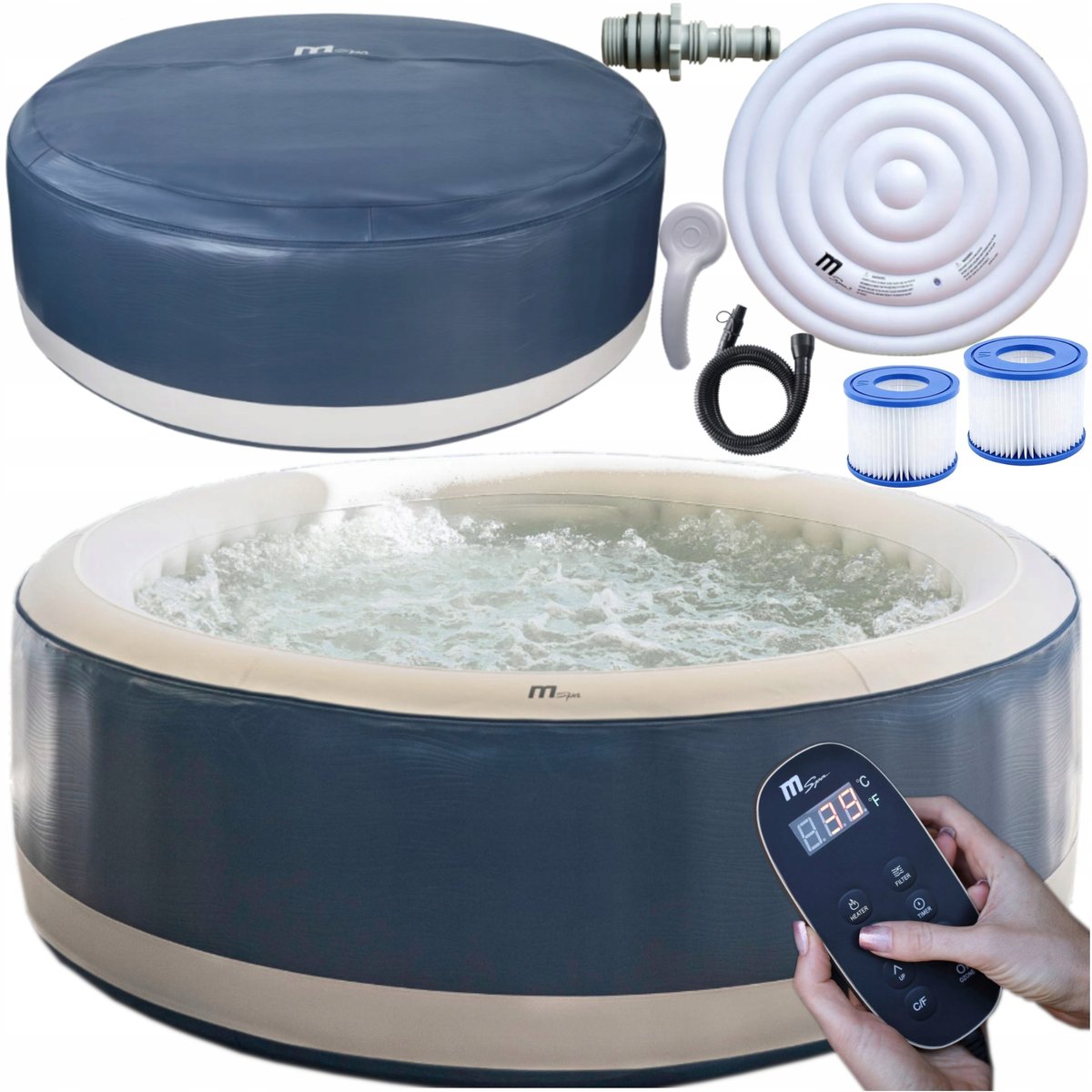 Rabino OGRODOWE SPA Z HYDROMASAŻEM I OZONEM PREMIUM 