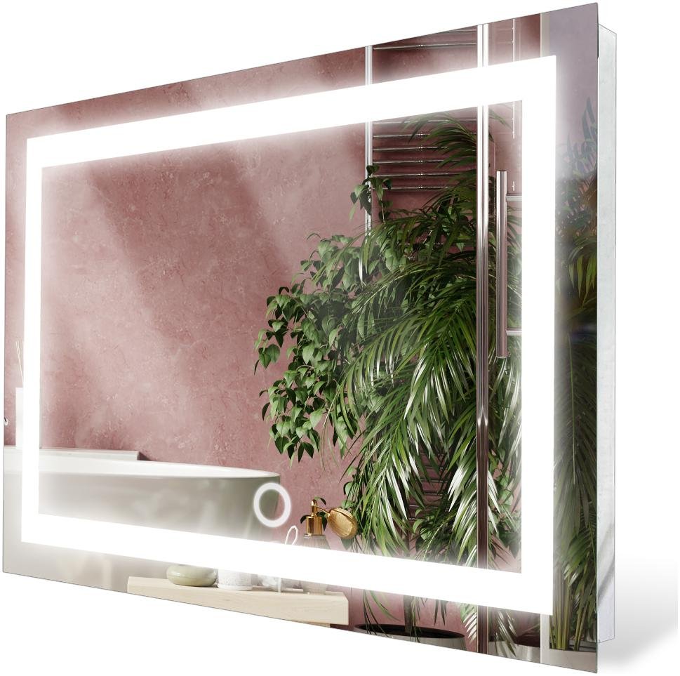 LUSTRO ŁAZIENKOWE LED 80x70 WŁĄCZNIK DOTYKOWY
