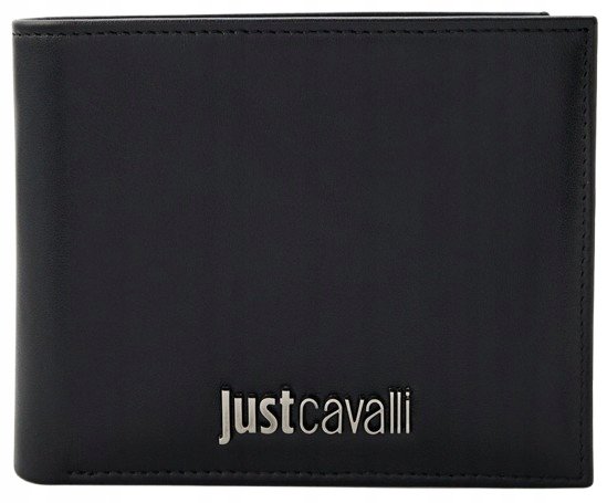 JUST CAVALLI ORYGINALNY PORTFEL MĘSKI SKÓRA BOX