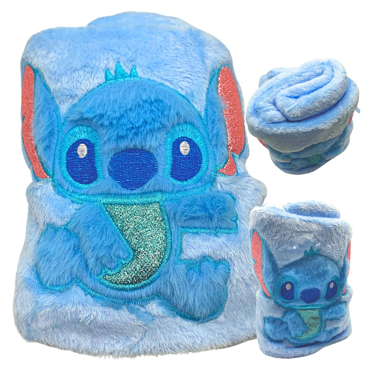 Koc Kocyk Lilo I Stich Zimowy Ciepły Polarowy Stitch Narzuta 80x100