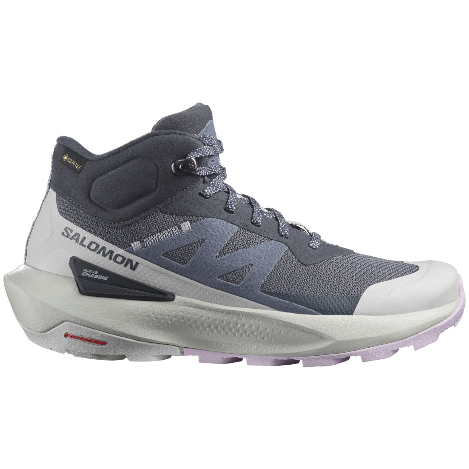 Damskie buty trekkingowe Salomon Elixir Activ Mid Gore-Tex Rozmiar butów (UE): 38 2/3 / Kolor: niebieski