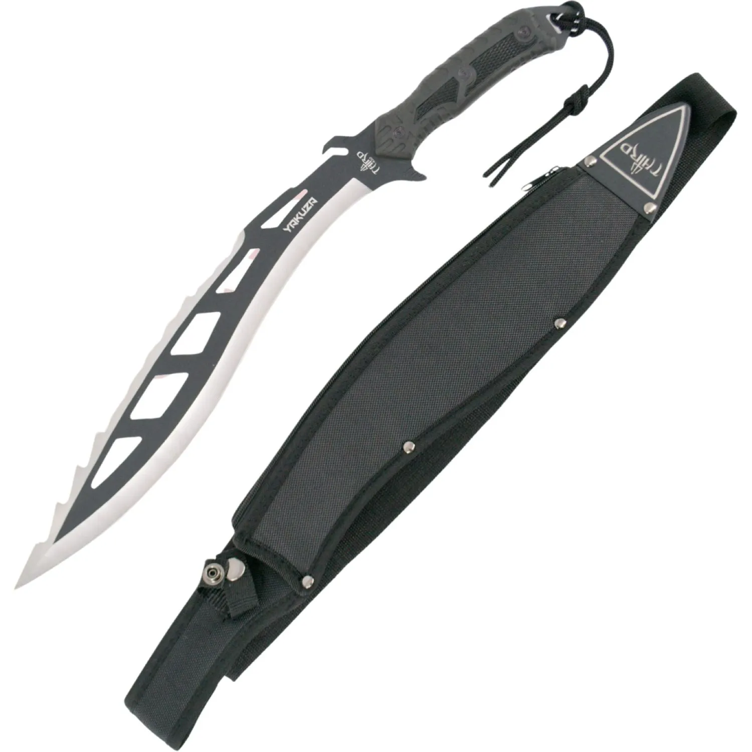 Maczeta na Zombie typu Kukri Amont Decor Habitat czarna TH-H0300N