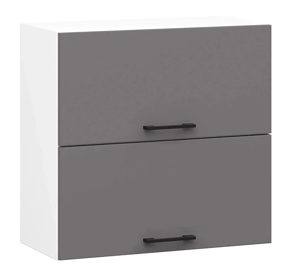 Szara górna szafka kuchenna 60 cm B1-K14