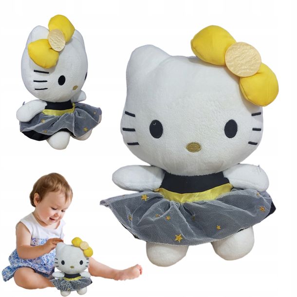 Kuromi Kotek Hello Kitty Maskotka Pluszowa Miś Kot Pluszak Przytulanka 25cm