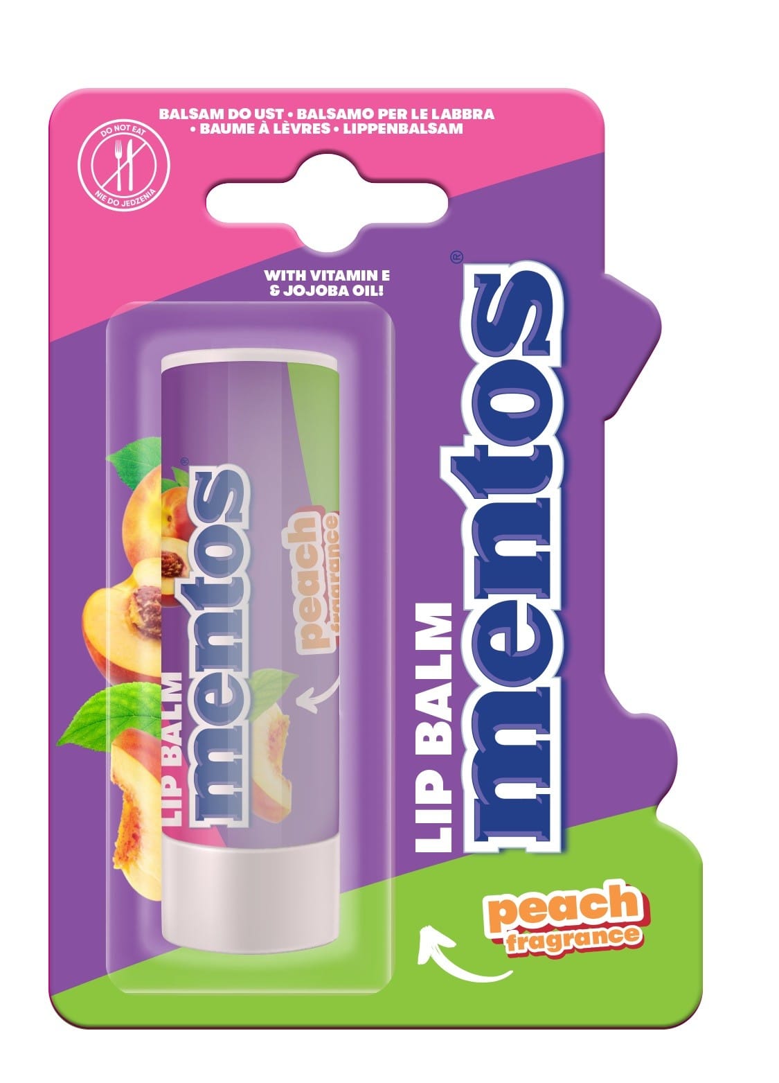 KIDS Balsam do ust 4,4g Mentos brzoskwinia
