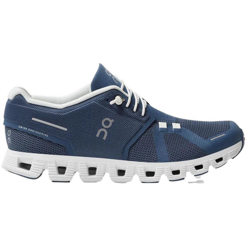BUTY BIEGOWE CLOUD 5 WOMEN-DENIM-WHITE
