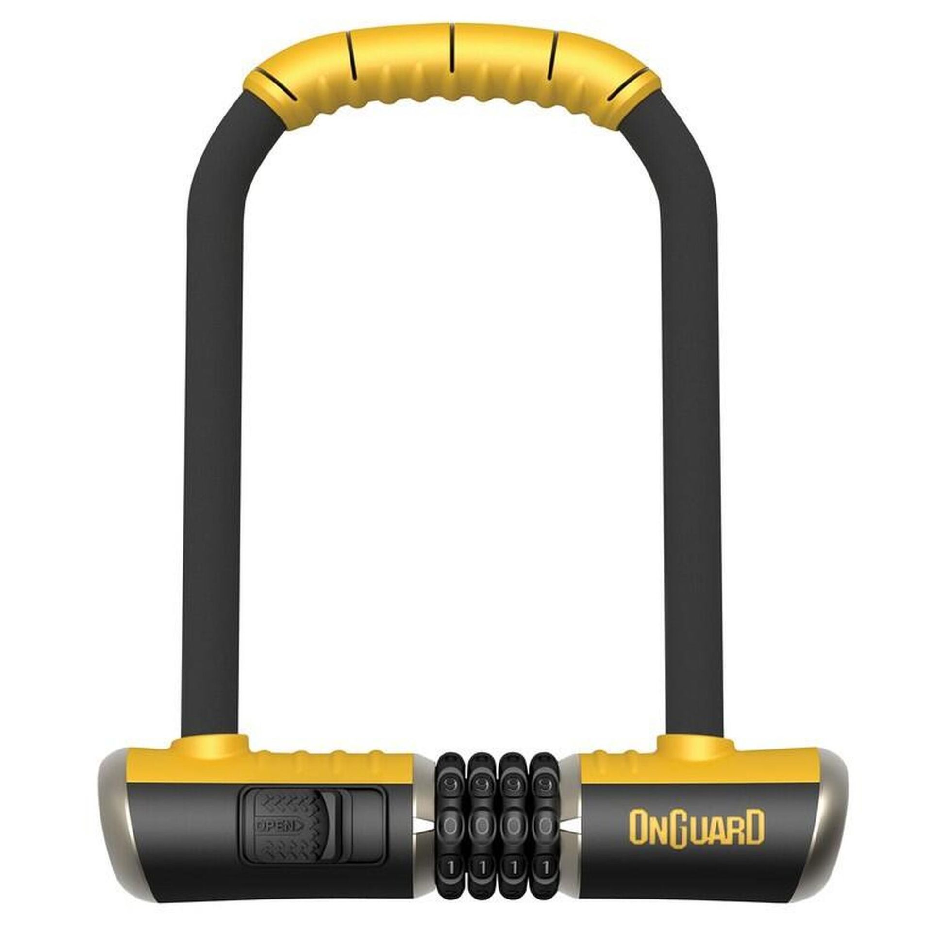 Onguard Zapięcie U-lock Bulldog Combo STD 8010C czarny-żółty 8010COG