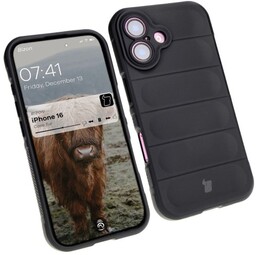 Bizon Pancerne etui Case Tur do iPhone 16, czarne