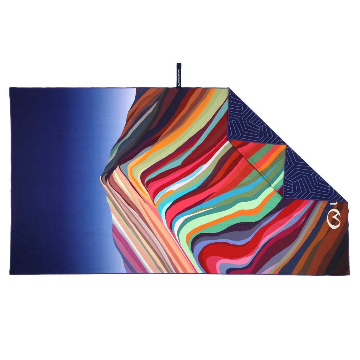 Ręcznik szybkoschnący Lifeventure SoftFibre Rainbow Mountain 150x90 cm