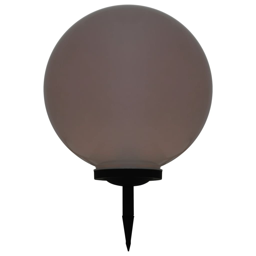 The Living Store Kulista lampa solarna na zewnątrz - LED - 50 cm - RGB - Lampa Solarna