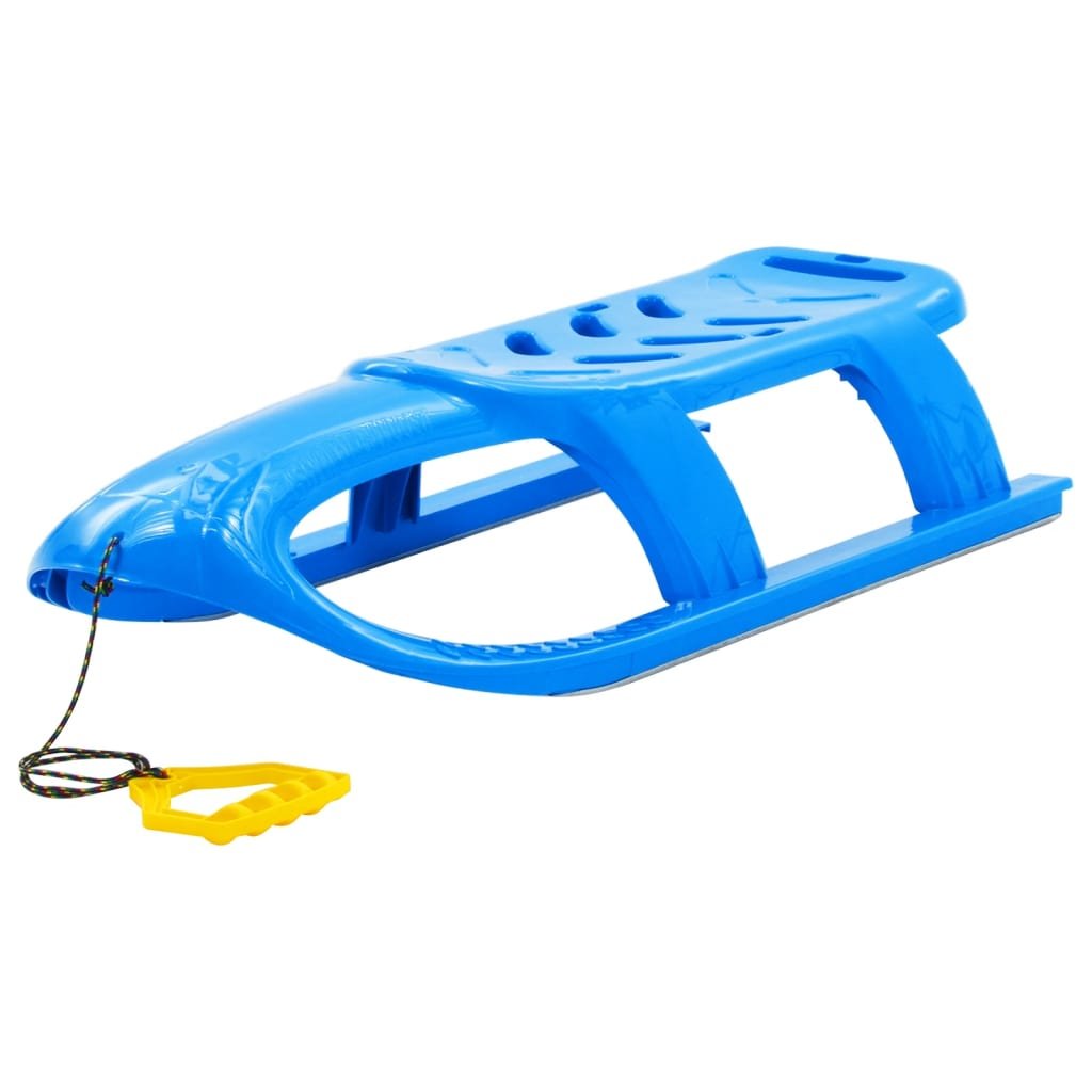 The Living Store Sanki dla dzieci - niebieskie - 102 -5x40x23 cm - polipropylenowe - Sanie