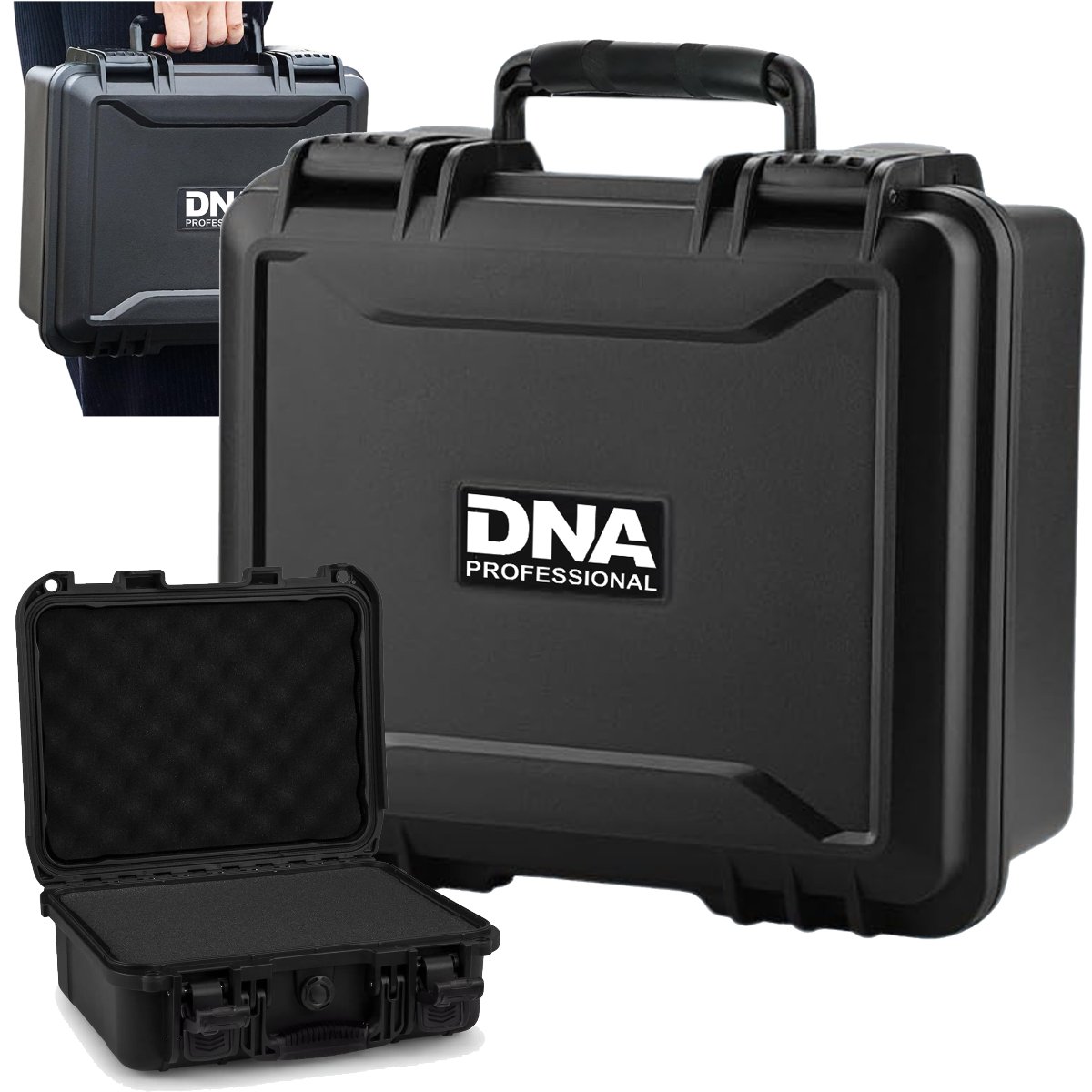 DNA CASE IP solidna walizka case transportowy wodoszczelny IP65 42x35x14,8 cm