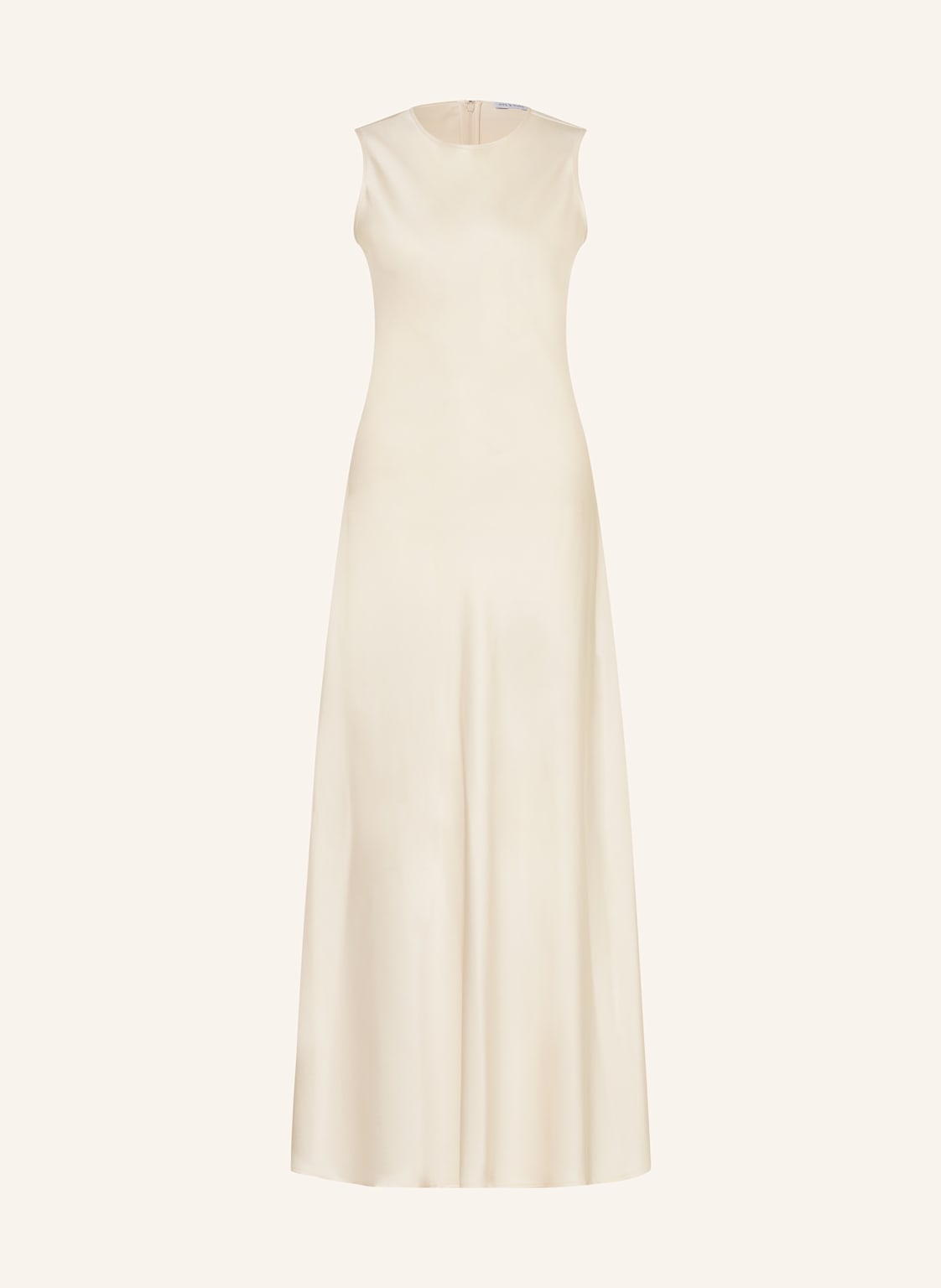 Mrs & Hugs Sukienka Satynowa beige