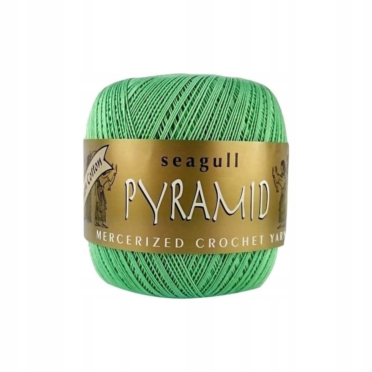 Kordonek Pyramid 100g zielony 361