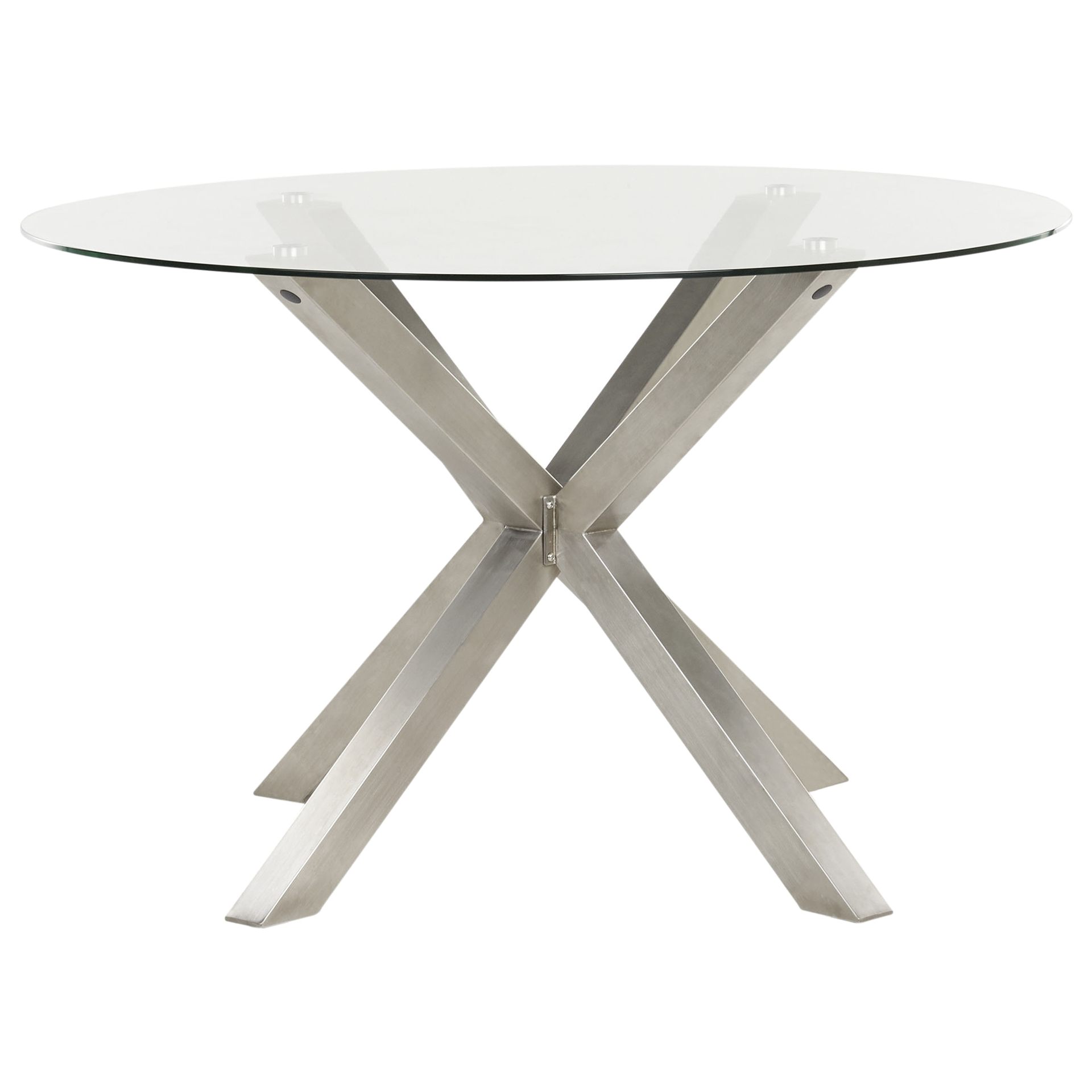 Stół ogrodowy Szkło Srebrny MALETTO