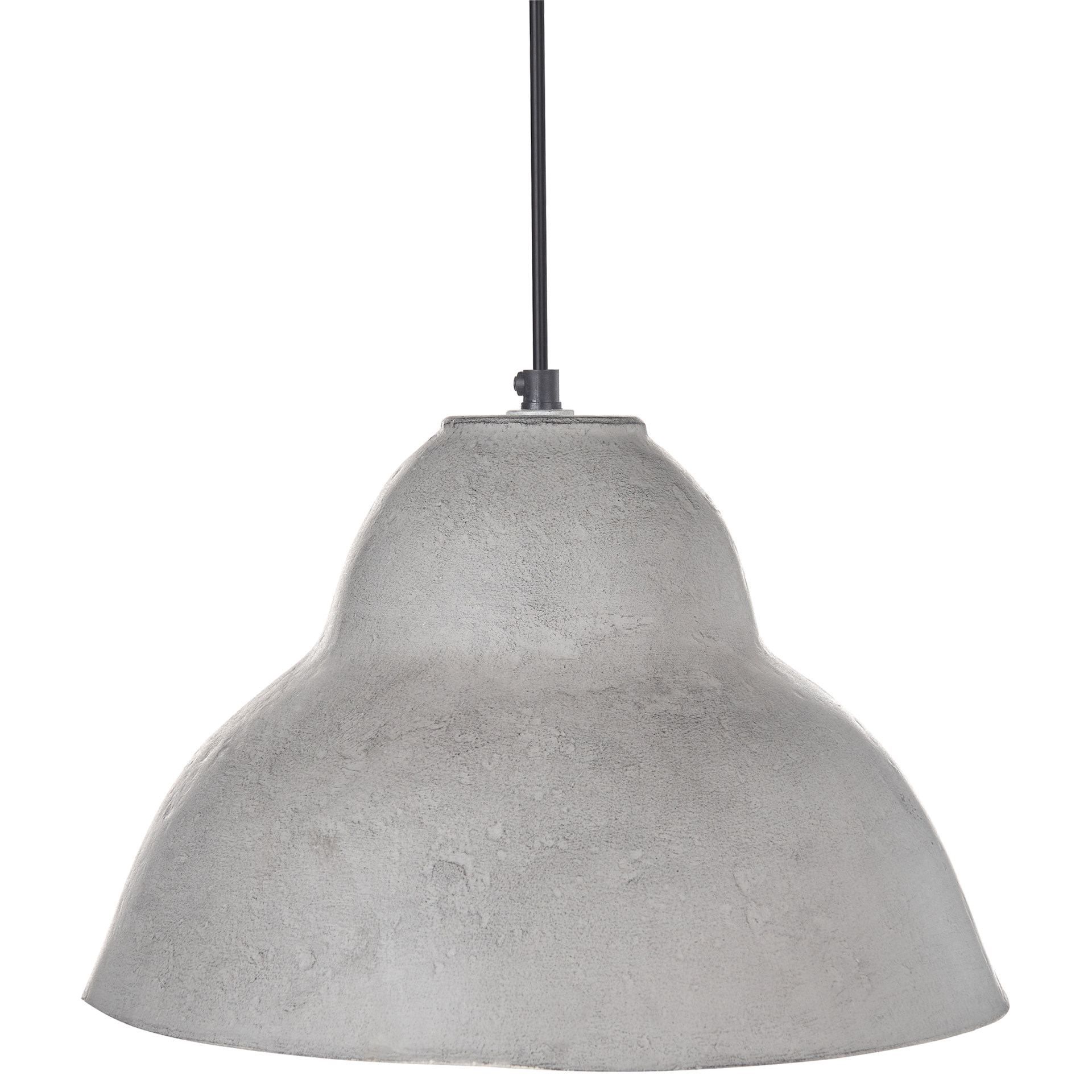 Lampa wisząca KABALEBO Papier-mâché Szary