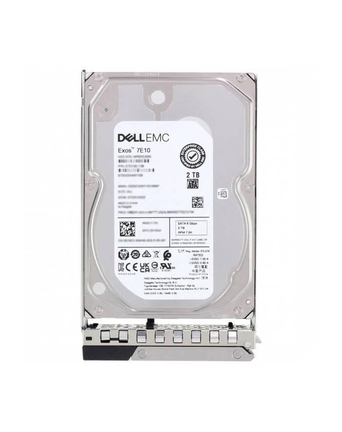 no name Dell HDD 35''; / 2TB / 72k / SATA / 6Gb / 512n / Hot-plug / 15G Rx50 Dell 400-BLLI