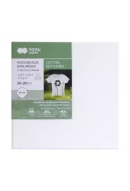 Podobrazie malarskie bawełna z recyclingu 20X20cm Happy Color