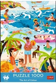 Puzzle 1000 W Wakacyjnym Ferworze TREFL